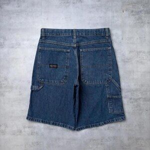 Y2K Blue Wrangler Grunge Baggy Skater Carpenter Denim Jorts